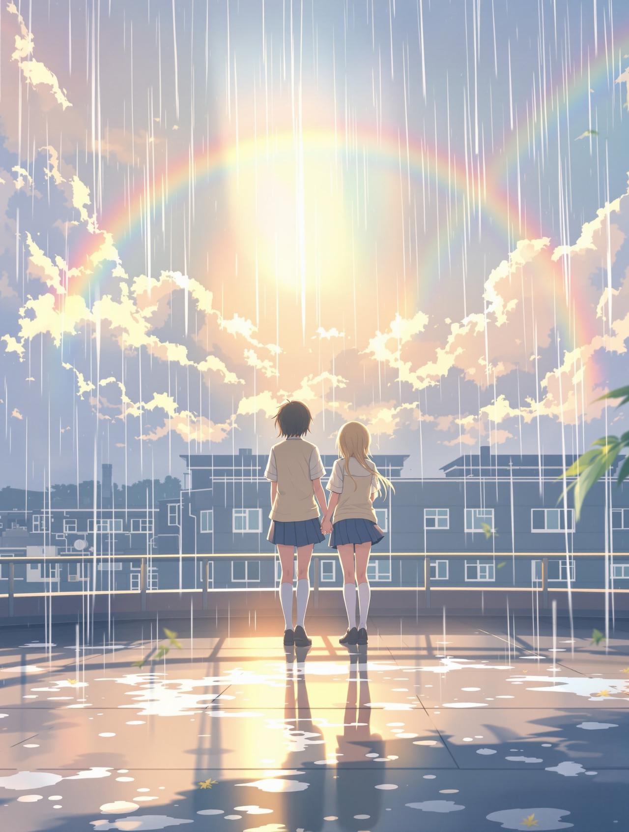 age动漫官方网站热播榜第11名番剧《雨后晴空》封面 - 青春 / 治愈